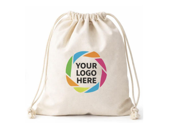 SuBaA Pure Cotton Drawstring Storage Bag